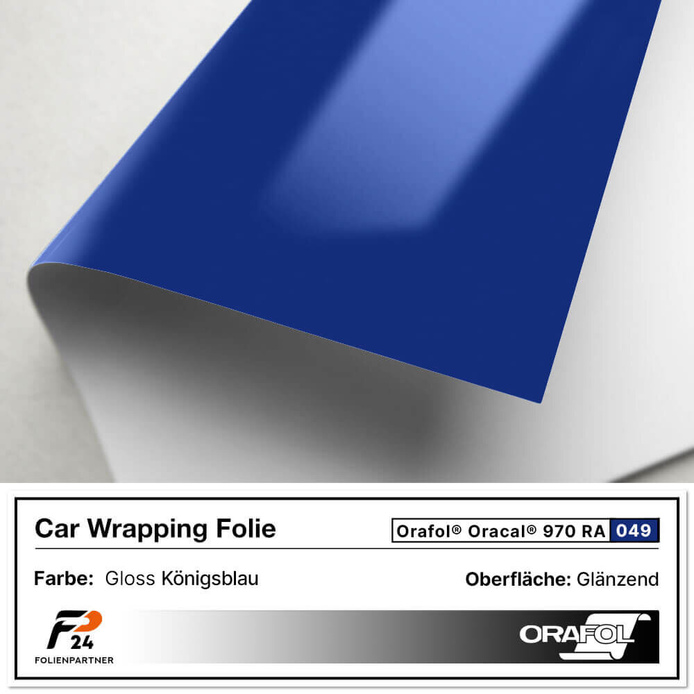 Oracal 651 Selbstklebefolie – 5m Rolle, 31cm Breit, Dunkelgrau Glänzend, Für Plotter, Möbel, Küche & Auto