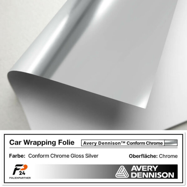 avery dennison conform chrome gloss silver car wrap autofolie 2