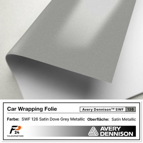avery dennison swf 126 satin dove grey metallic car wrap autofolie 2