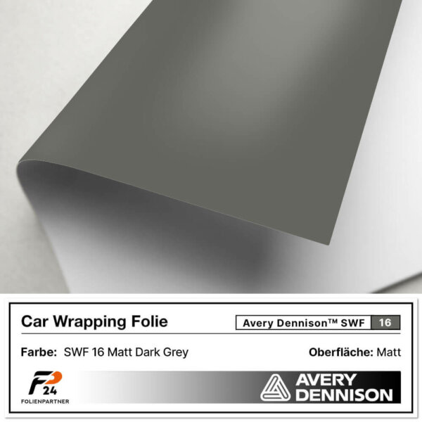 avery dennison swf 16 matt dark grey car wrap autofolie 2