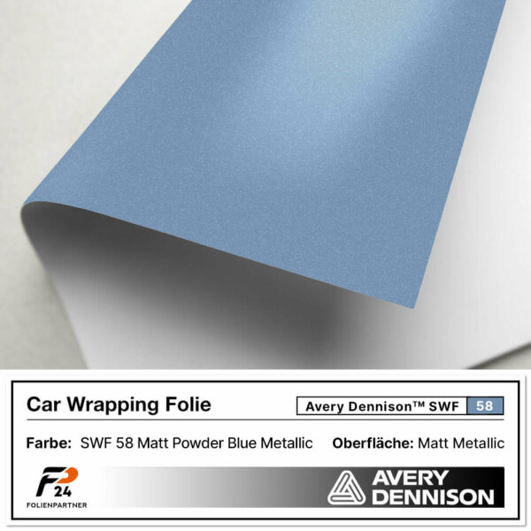 avery dennison swf 58 matt powder blue metallic car wrap autofolie 2