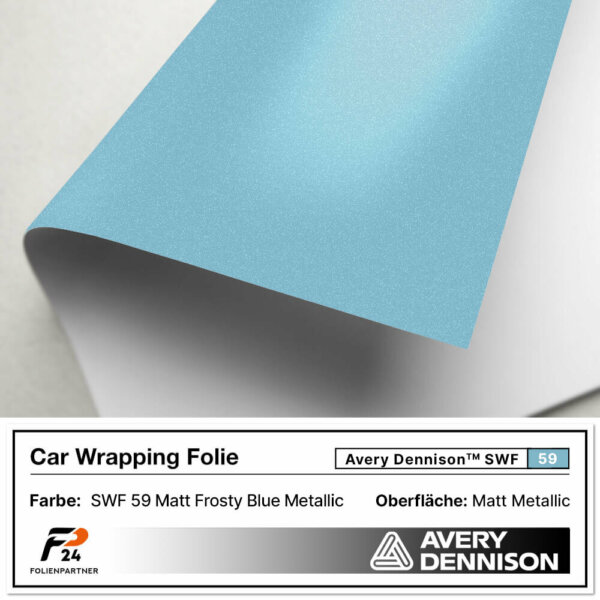 avery dennison swf 59 matt frosty blue metallic car wrap autofolie 2