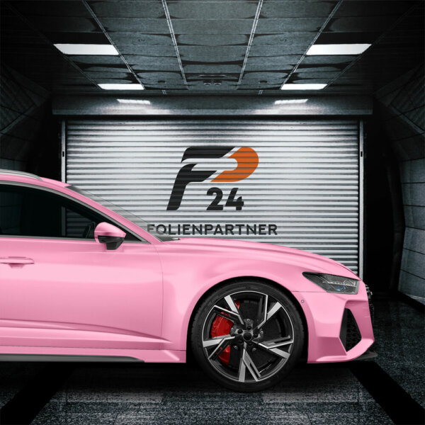 avery dennison swf 73 satin bubblegum pink car wrap autofolie 3