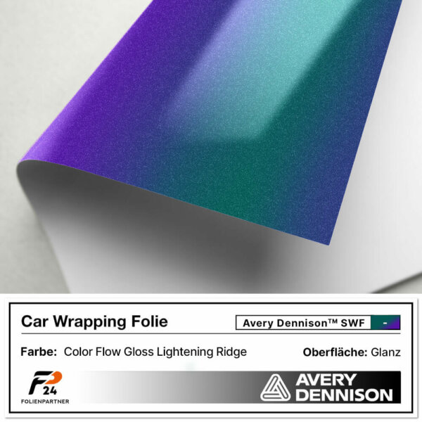 avery dennison swf color flow gloss lightening ridge car wrap autofolie 2