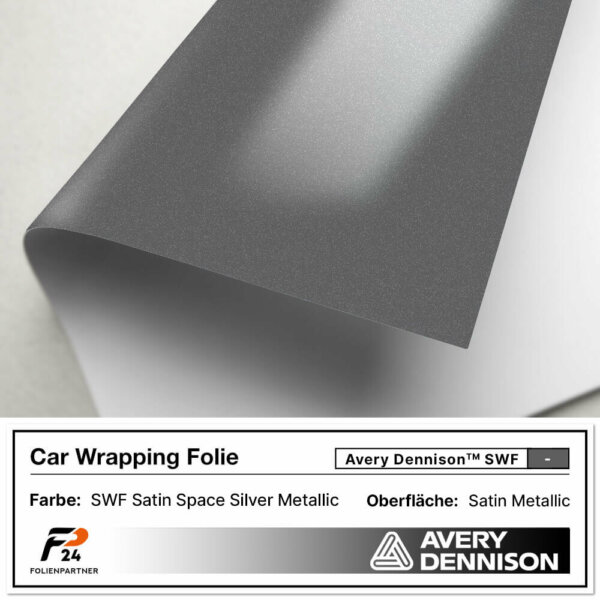 avery dennison swf satin space silver metallic car wrap autofolie 2