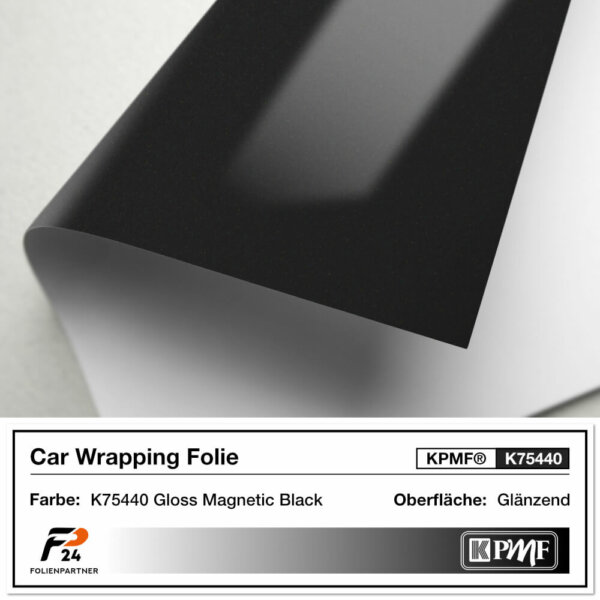kpmf k75440 gloss magnetic black car wrap autofolie 2
