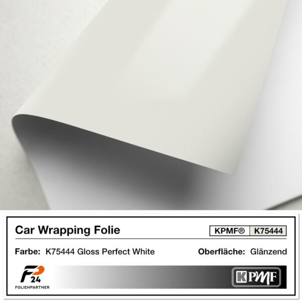 kpmf k75444 gloss perfect white car wrap autofolie 2
