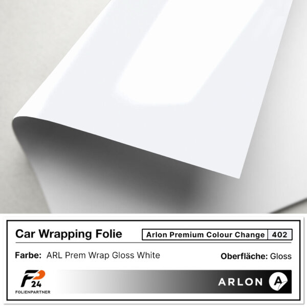 arlon premium colour change 402 gloss white car wrap autofolie 2