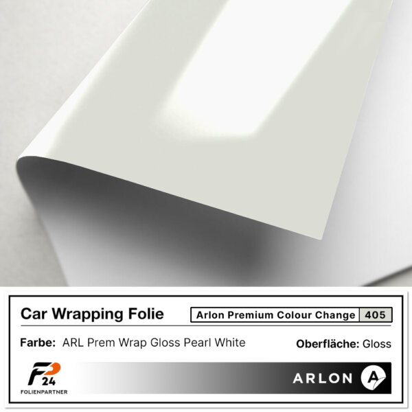 arlon premium colour change 405 gloss pearl white car wrap autofolie 2