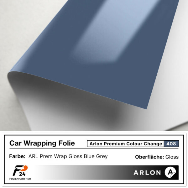 arlon premium colour change 408 gloss blue grey car wrap autofolie 2