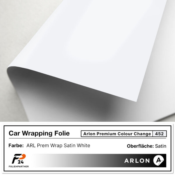 arlon premium colour change 452 satin white car wrap autofolie 2