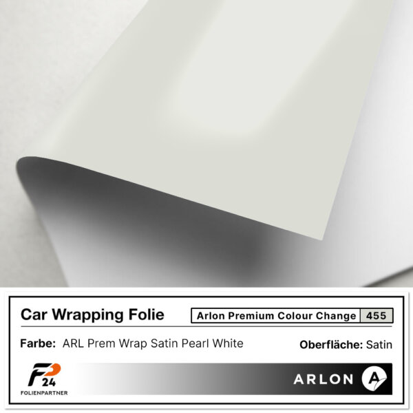 arlon premium colour change 455 satin pearl white car wrap autofolie 2