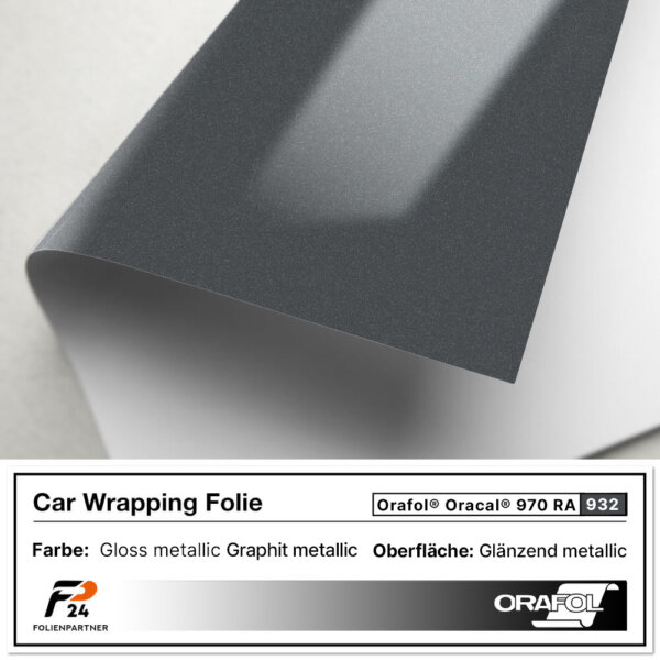 oracal 970ra 932 gloss graphit metallic car wrap autofolie 2