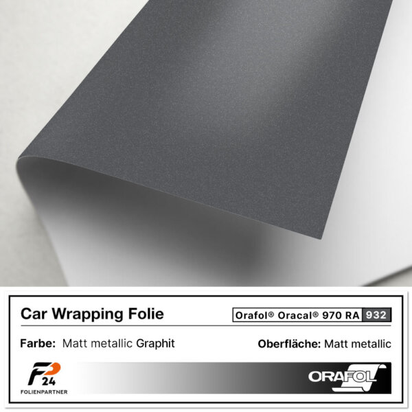 oracal 970ra 932 matt graphit metallic car wrap autofolie 2