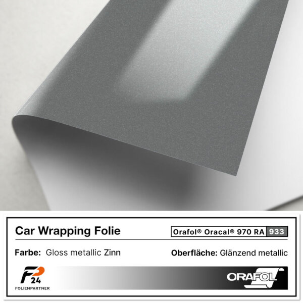 oracal 970ra 933 gloss zinn metallic car wrap autofolie 2