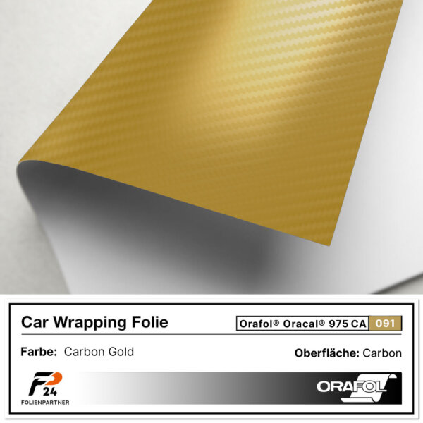 oracal 975ca 091 carbon gold car wrap autofolie 2